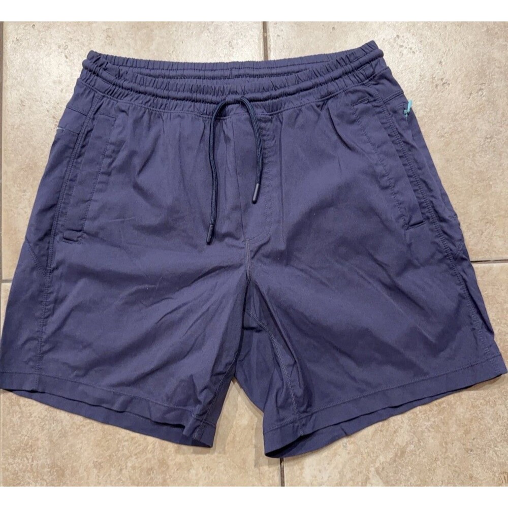 Birddogs Shorts Men M Blue Classic Boom For Your Boomstick Lined Athletic Gym 6”